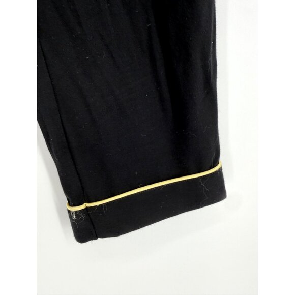 ASPEN DREAM Black PJ Bottoms w/ Robe set Small - Picture 3 of 9